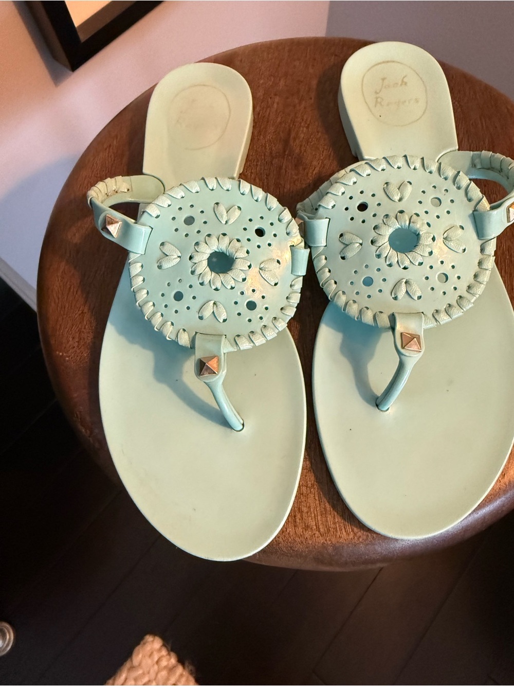 Jack Rogers jelly sandals